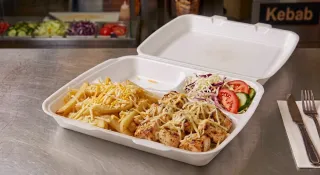 Chicken & Chips With Cheese