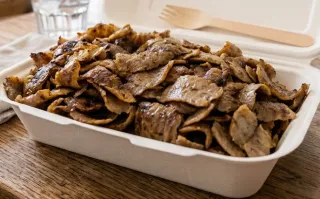 Box Of Doner Meat