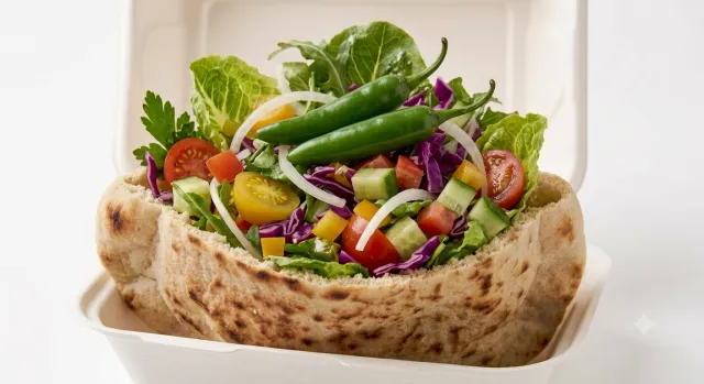 Salad in Pitta